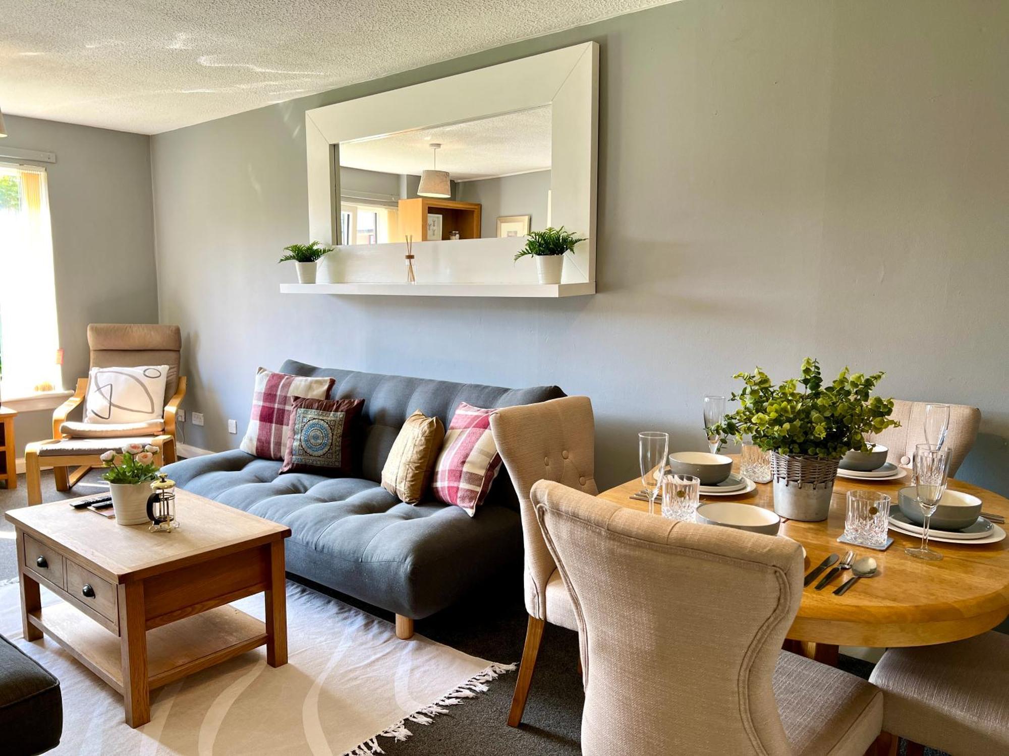 Spacious 2 Bed-Flat In Glasgow City - Free Parking 外观 照片