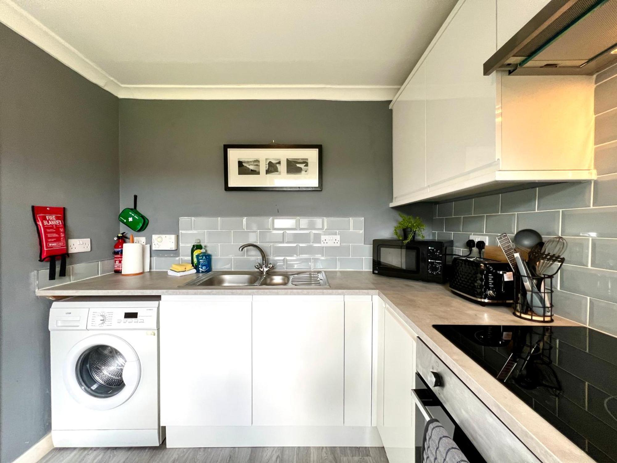 Spacious 2 Bed-Flat In Glasgow City - Free Parking 外观 照片