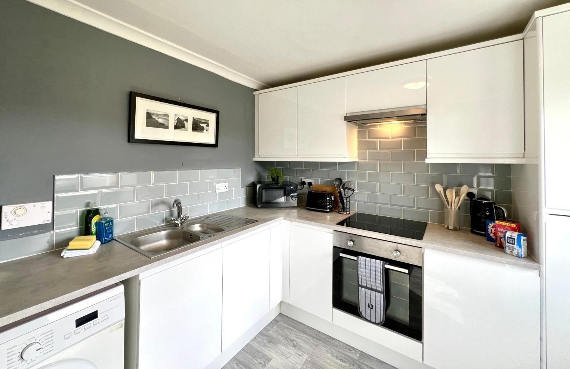 Spacious 2 Bed-Flat In Glasgow City - Free Parking 外观 照片