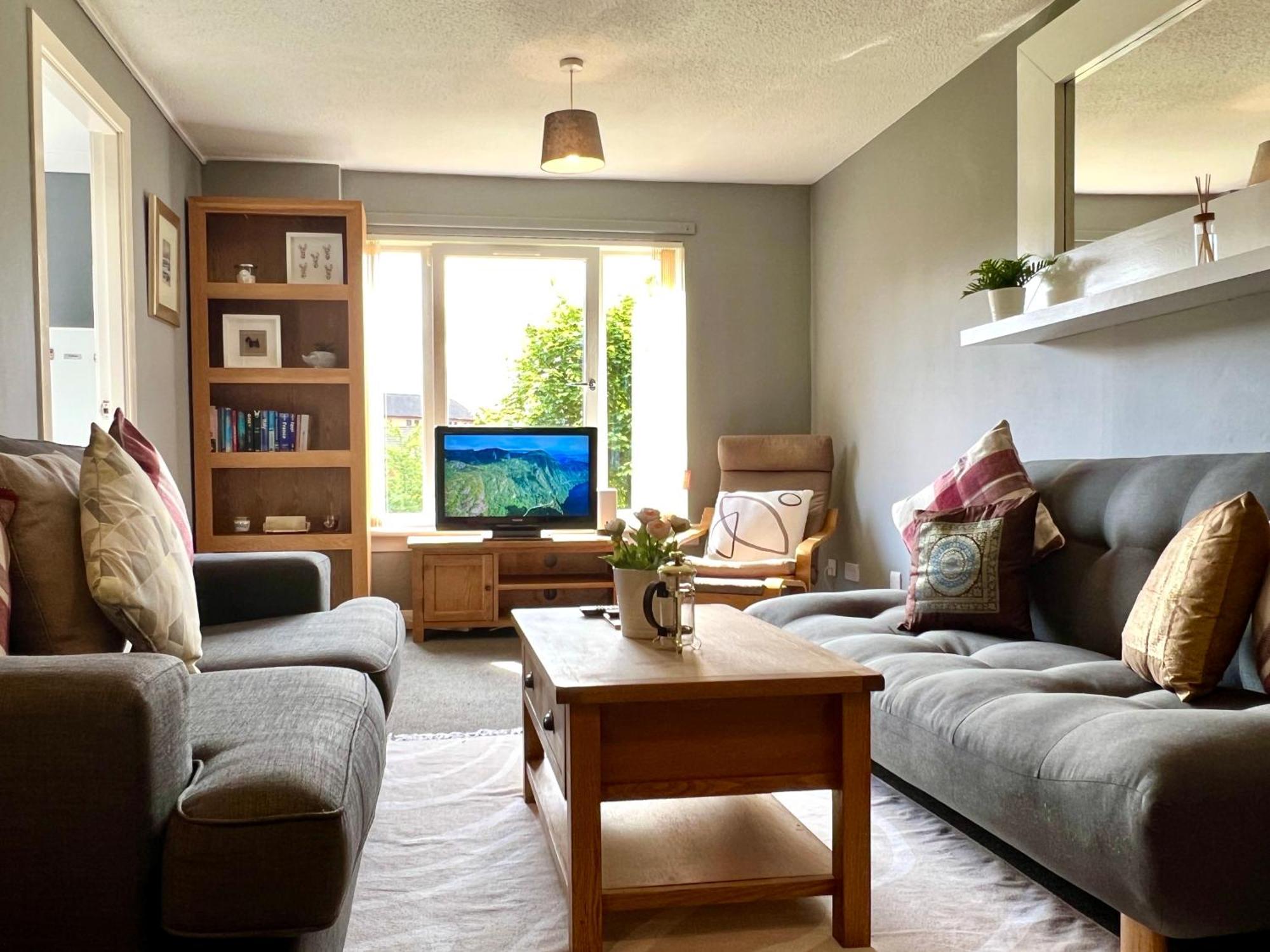 Spacious 2 Bed-Flat In Glasgow City - Free Parking 外观 照片